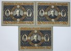 Österreich 10, 20, 50 Heller Krieglach -