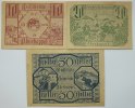 Österreich 10, 20,50 Heller Oberkappel -