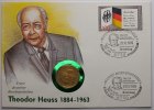 Deutschland 2 DM Theodor Heus -