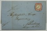 deutsches Reich Normalform 1 Gr. 1 Gr. kamin mit zentrisch klarem Mecklenburg-Stempel -