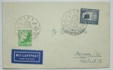 DR - Zeppelinpost Deutschlandreise LZ 129 Michel Nr. 607 und 529 -