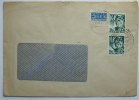 Alliierte Besatzung 2 x 10 Pf Rheinland Pfalz mit Notopfer -
