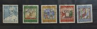 Schweiz Michel Nr. 853 - 857 Pro Patria -