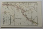 Ägypten ungebrauchte Postkarte mit Nil Delta Landkarte -