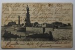 Ägypten Postkarte Fort Said nach Wilhelmshaven -