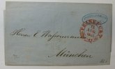 Deutsches Reich Brief von Frankfurt nach München ohne Inhalt -