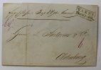 Braunschweig Brief aus Varel nach Oldenburg -