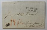 Hamburg Vorphiliatelie Hamburg L2 Brief mit Inhalt -