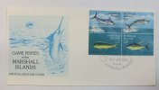 Marschal Inseln Block auf FDC -