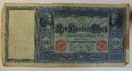 Deutsches Reich 100 Mark 1910 Rosenberg Nr. 43 a, Serie A, Papier weiss ... 1.74 £ Tax included +  7.80 £ shipping