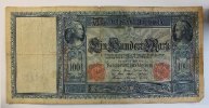 Deutsches Reich 100 Mark 1910 Rosenberg Nr. 43 a, Serie A, Papier weiss ... 1.74 £ Tax included +  7.80 £ shipping