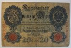 Deutsches Reich 20 Mark 1907 Rosenberg Nr. 28, Serie B, Unterdruck T, KN... 3.47 £ Tax included +  7.80 £ shipping