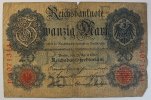 Deutsches Reich 20 Mark 1910 Rosenberg Nr. 40 b, Serie E, Unterdruck E, ... 2.60 £ Tax included +  7.80 £ shipping