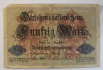 Deutsches Reich 50 Mark 1914 Rosenberg Nr. 50 b, 7-stellige KN, Serie B ... 3.46 £ Tax included +  7.79 £ shipping