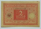 Deutschland 2 Mark 1920 Ro. 65 b, Siegel braun II 1.08 £ Tax included +  7.80 £ shipping