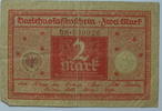 Deutschland 2 Mark 1920 Ro. 65 a 1 1.08 £ Tax included +  7.80 £ shipping