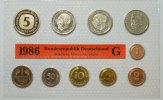 Deutschland 12,68 DM KMS 1986 G BU (MS65-70)