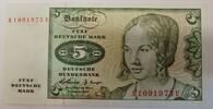 Bundesrep. Deutschland 5 DM Rosenberg Nr. 262 a KN nicht UV aktiv, Serie A -