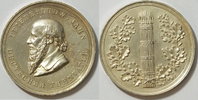 Deutsches Reich Silbermed. Deutscher Turnvater Friedrich Jahn -