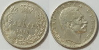 Serbien 1 Dinar Peter I. 1903-1918 -