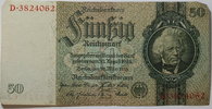 Deutsches Reich 50 Mark Rosenberg Nr. 175 -