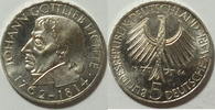 BRD 5 DM 1964 Fichte UNC