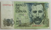 Spanien 1000 Pesetas158 Standard Catalog of Worldpaper Money Nr. 158 -