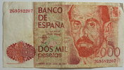 Spanien 2000 Pesetas158 Standard Catalog of Worldpaper Money Nr. 158 -