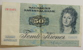 Dänemark 50 Kronen Standard Catalog of Worldpaper Money Nr. 50 a -