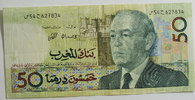 Marokko 50 Dirhams HASSAN II -