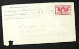 USA 3 Cent Michel Nr.575 Francis Scott Key auf Bedarfsbrief -