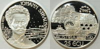 Östereich 25 Ecu Johann Strauss -