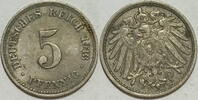Kaiserreich 5 Pf 1913 D ss 0.87 £ Tax included +  7.80 £ shipping