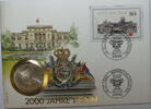 BRD 10 DM Numisbrief 2000 Jahre Bonn -