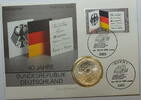 BRD 10 DM Numisbrief 40 Jahre BRD -