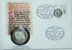 BRD 10 DM Numisbrief Deutscher Orden mit Michel 1451 -