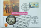 BRD 10 DM Numisbrief 700 Jahre Potsdam mit Michel 1680 -