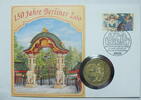 BRD 10 DM Numisbrief 750 Jahre Berlin mit Michel 1735 -