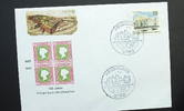 BRD 150 Jahre Helgoland sonderstempel auf Berlin Marke Michel Nr. 255 -