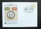 BRD 100 Pf Tag der Briefmarke auf Ganzsache -