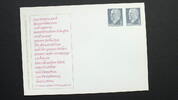 DDR 2 x 5 PF Ganzsache Inteerartes Briefmarkenausstellung -