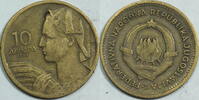 Jugoslawien 10 Dinar -