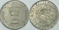 Peru 5 Sol 1969 vz 3.38 £ Tax included +  7.80 £ shipping