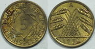 Weimar 5 Pf 1936 A vz 2.17 £ Tax included +  7.80 £ shipping