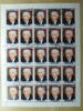 Yemen 12 Bogshas Konrad Adenauer Nr. 892 Bogen zu 25 Marken a 12 Bogshas -