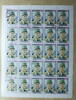 Yemen 4 Bogshas Charles de Gaulle Nr. 891 Bogen zu 25 Marken a 4 Bogshas -