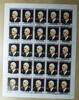 Yemen 6 Bogshas Charles de Gaulle Nr. 890 Bogen zu 25 Marken a 6 Bogshas -