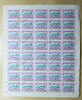 Ungarn 40 x 1 Forint Schiffe Nr. 3539 Bogen zu 40 x 1 Forint Rand leicht geknickt -