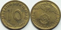 3. Reich 10 Pf 1937 J ss 4.34 £ Tax included +  7.80 £ shipping