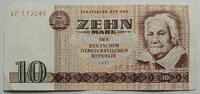 DDR 10 Mark 1971 gebraucht 4.34 £ Tax included +  7.80 £ shipping
